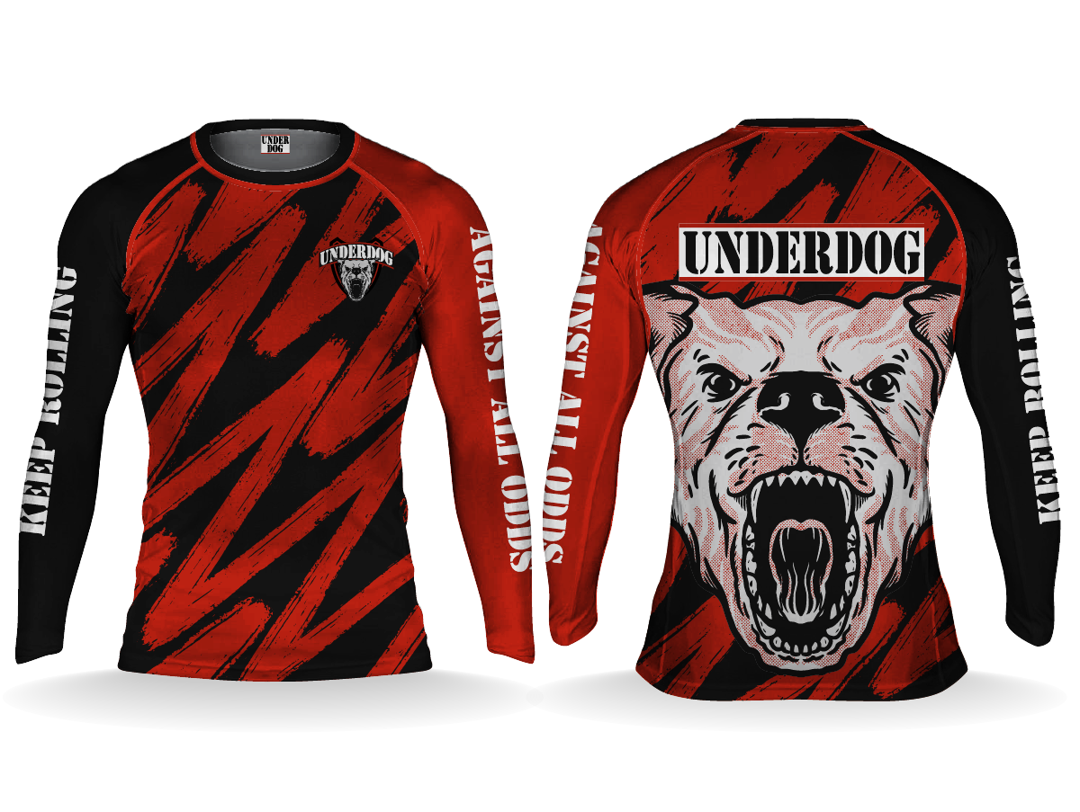 Underdog Against All Odds Long Sleeve Rashguards